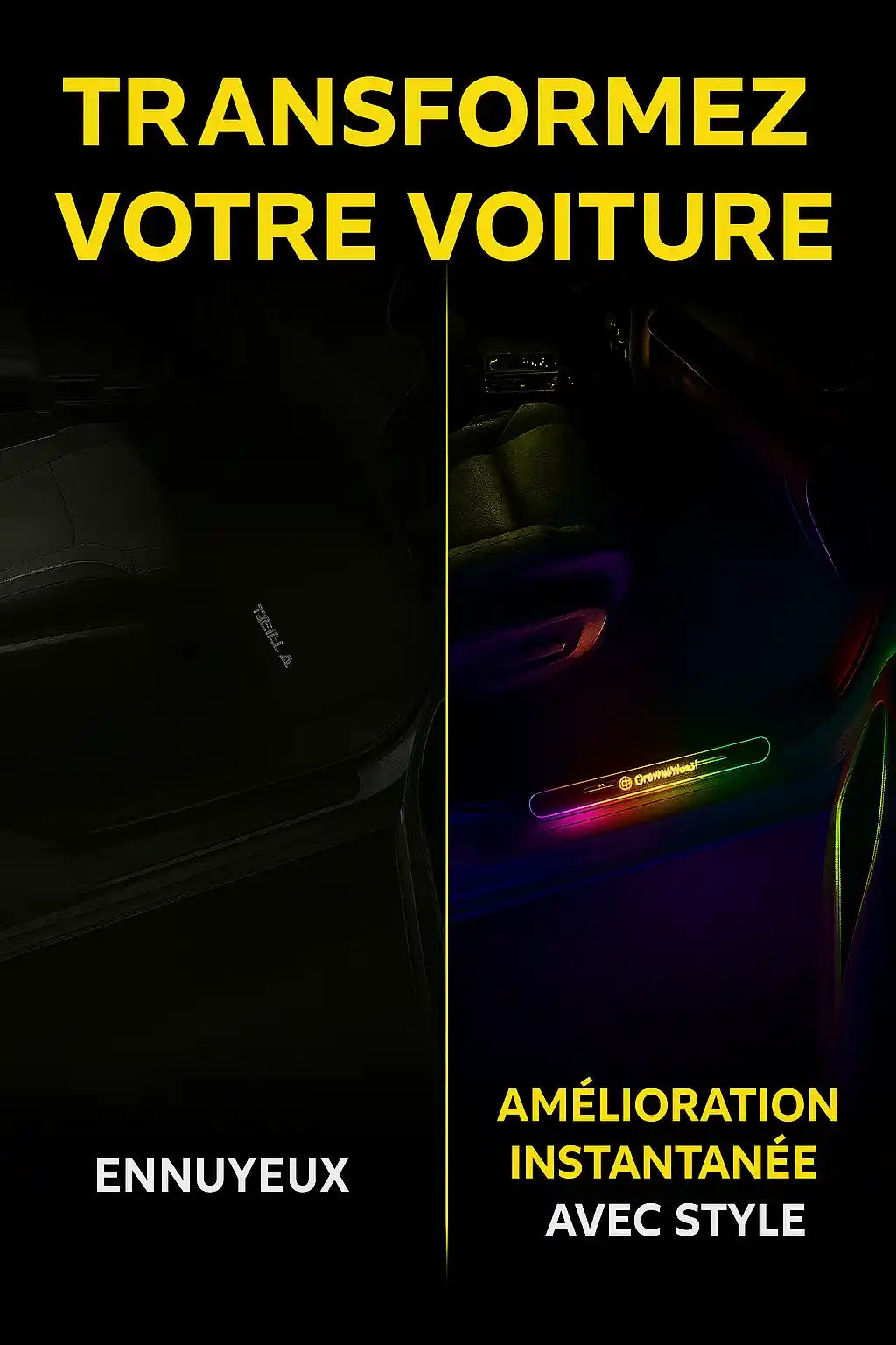 LEDREAM SEUILS DE PORTE LED UNIVERSELS